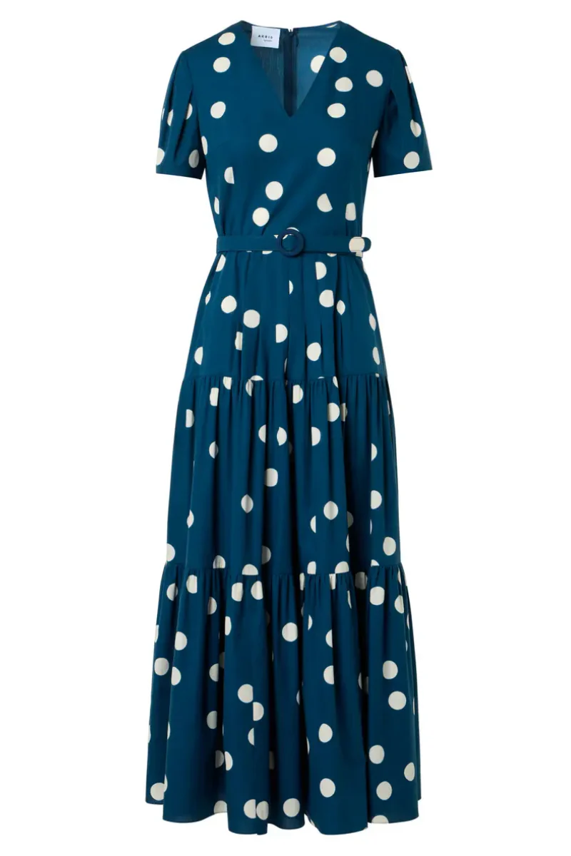 Polka Dot Midi Dress