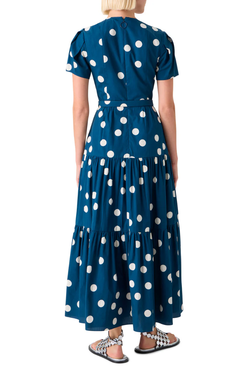 Polka Dot Midi Dress - Image 5