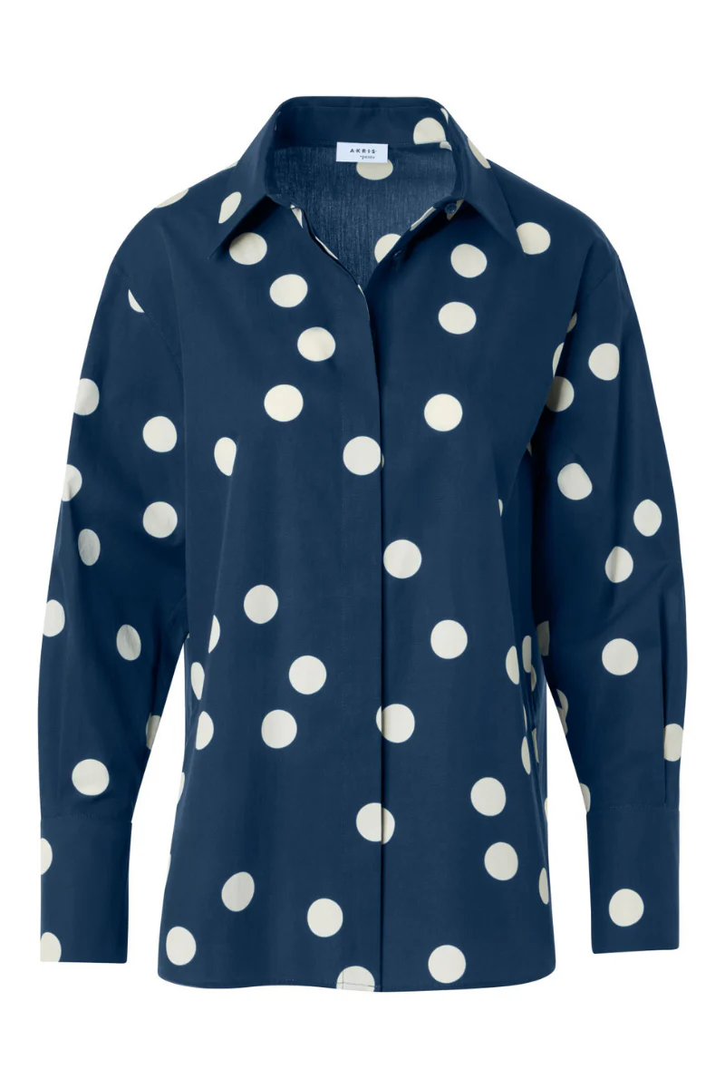Polka Dot Tunic Blouse