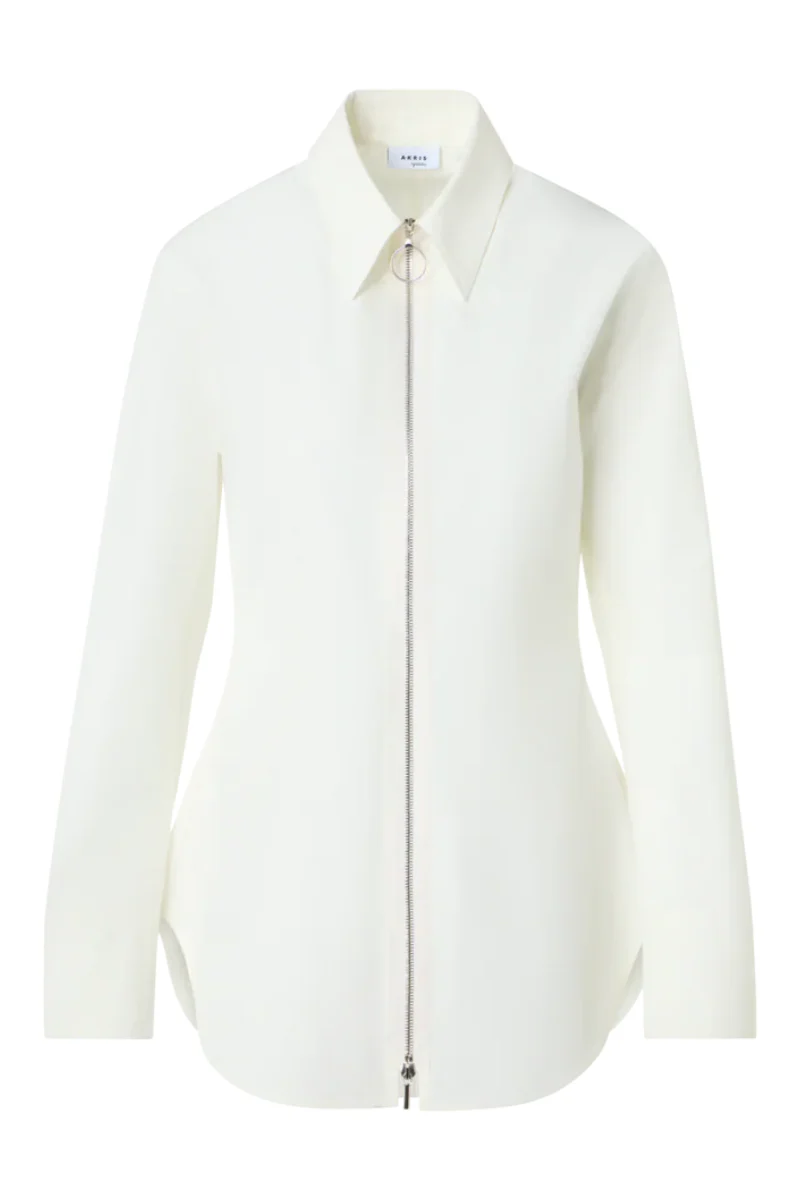 Poplin Zip Shirt