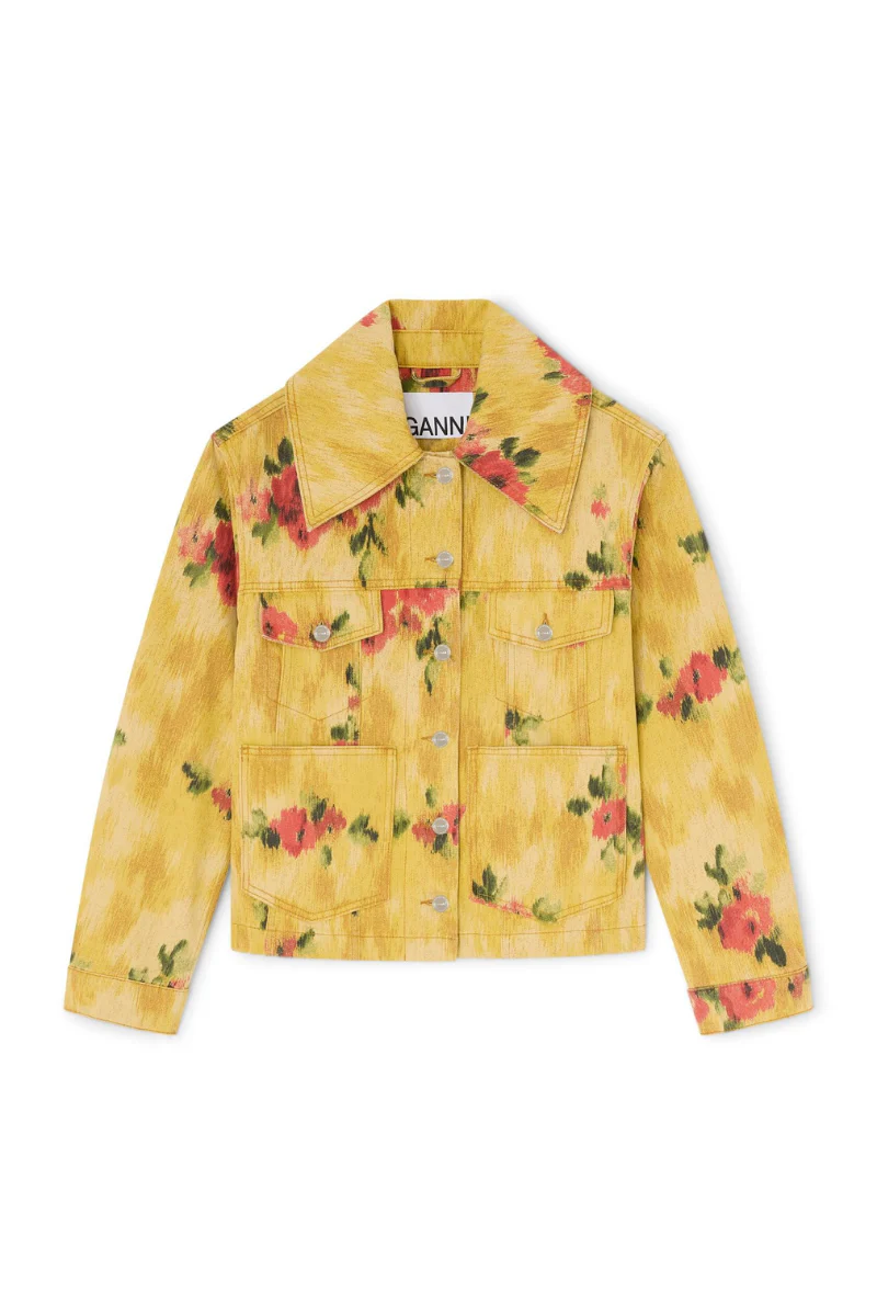 Print Denim Jacket - Image 4