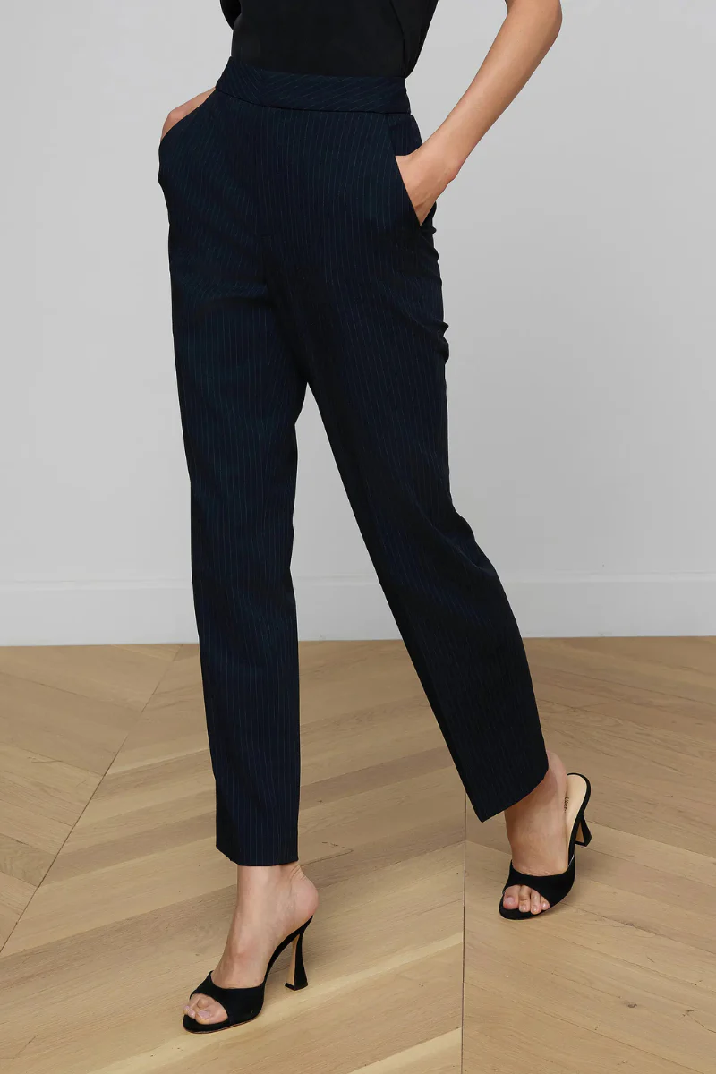 Rebel Pinstriped Trouser - Image 2