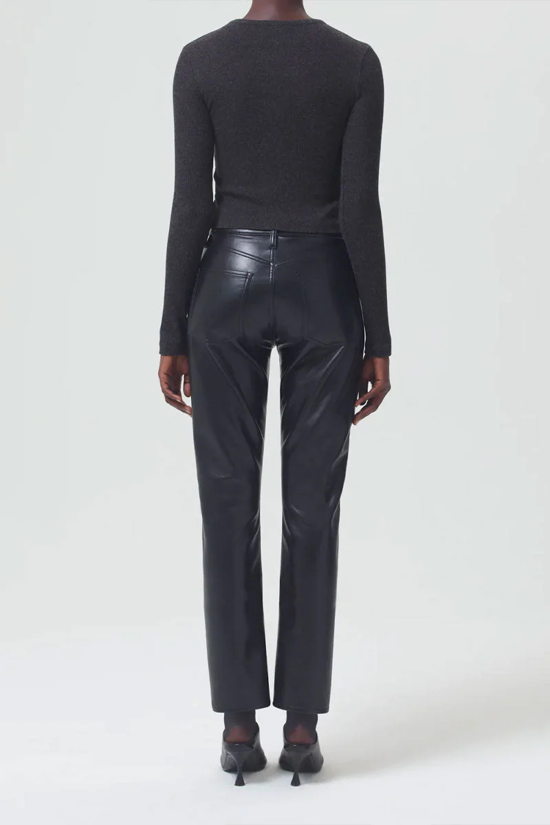 Recycled Leather Riley Long High Rise - Image 3