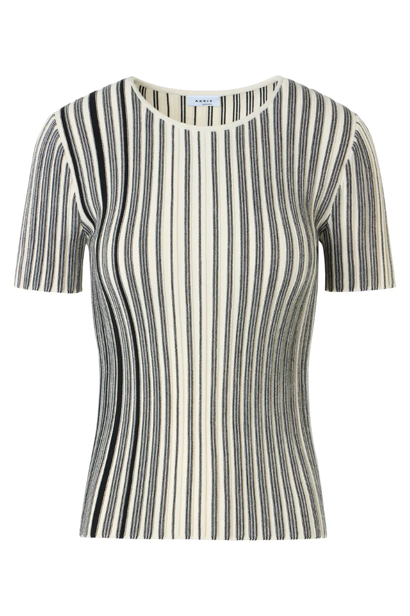Reversed Two-Tone Sweater