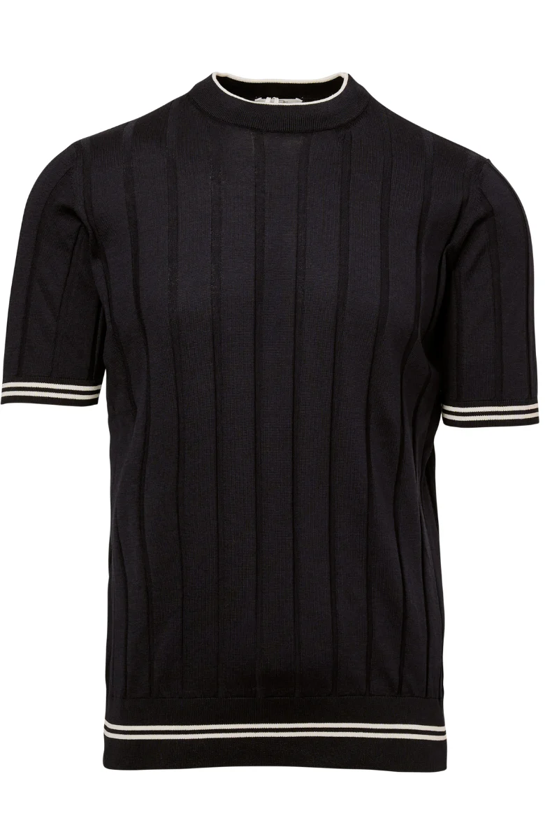 Ribbed Knit Crew