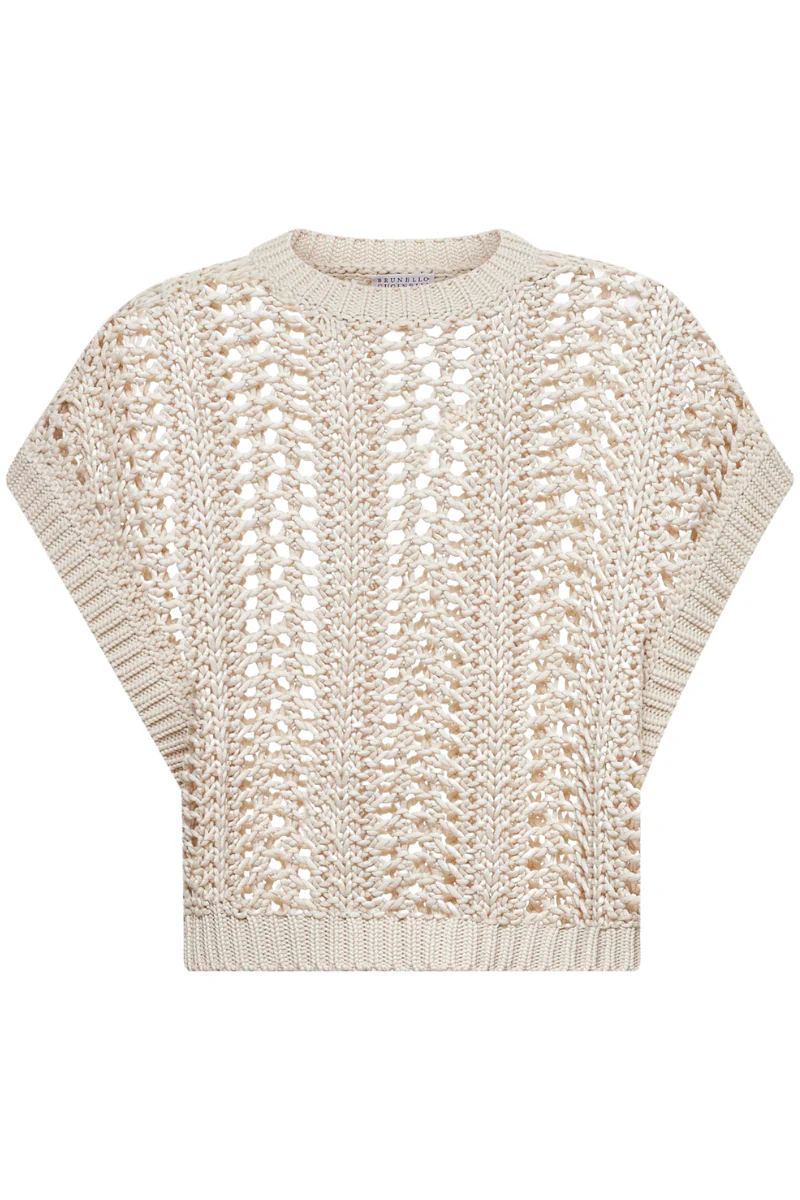 Ribbed Net Sweater - Image 4