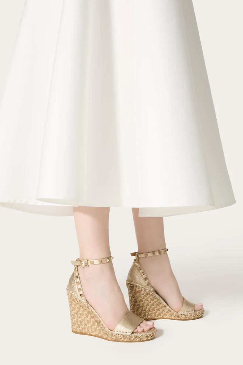 Rockstud Double Wedge Sandal - Image 2