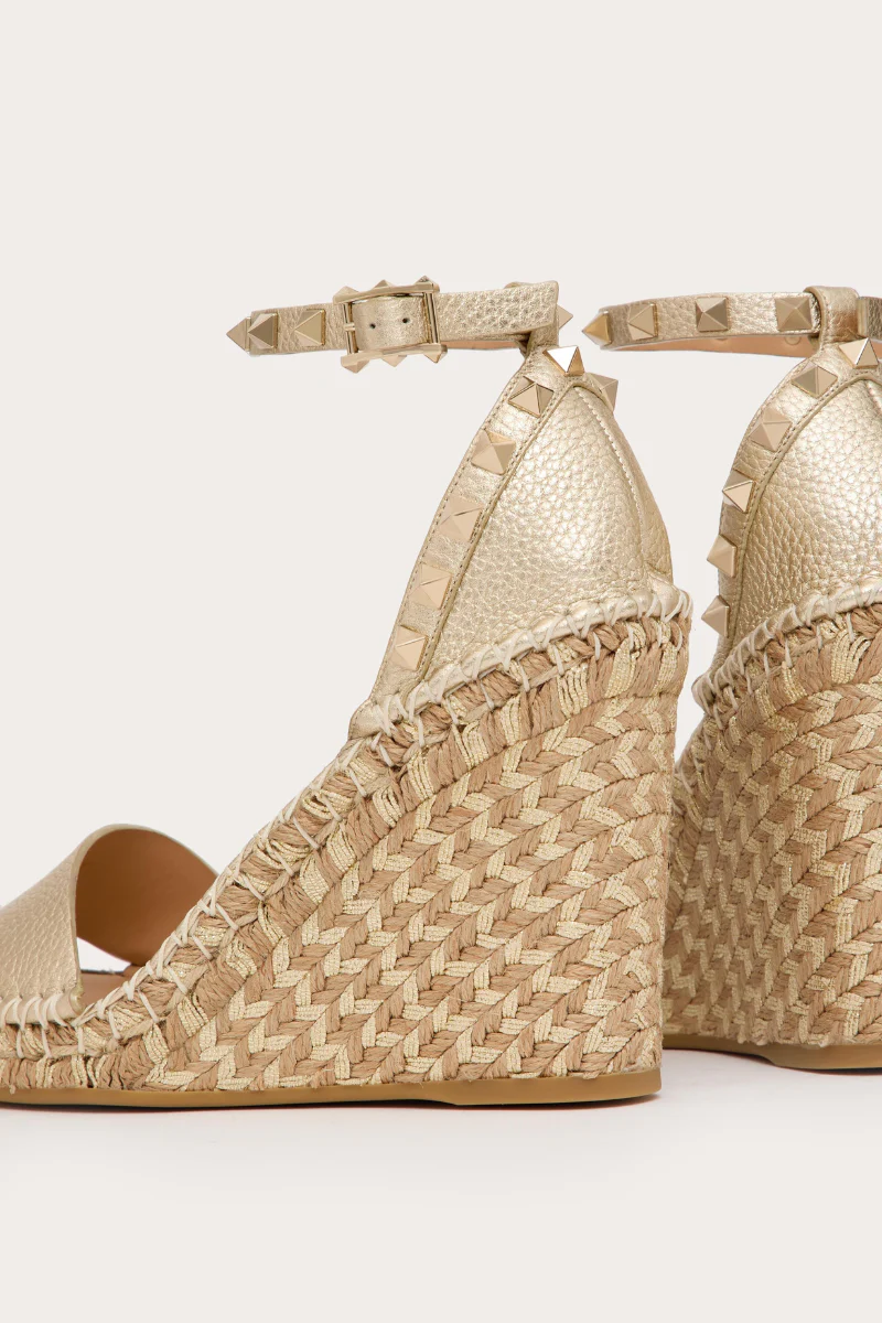 Rockstud Double Wedge Sandal - Image 4