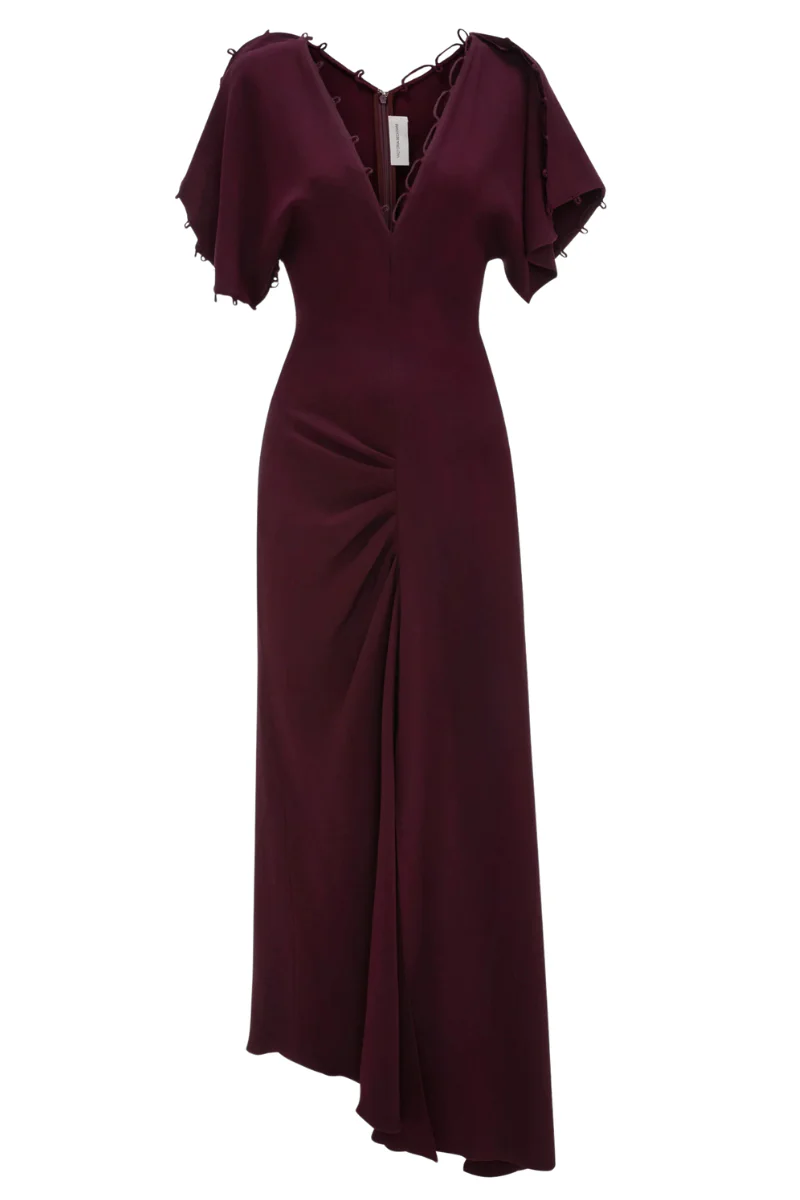 Rouleaux Detail Midi Dress - Image 4
