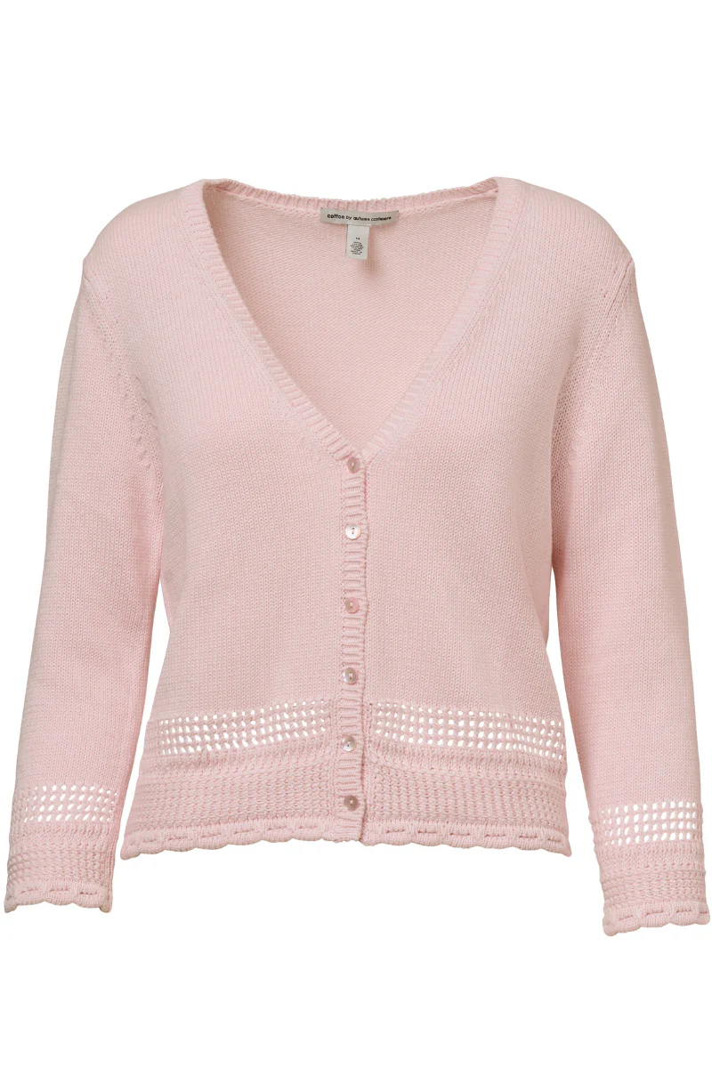 Scallop Edge Cardigan