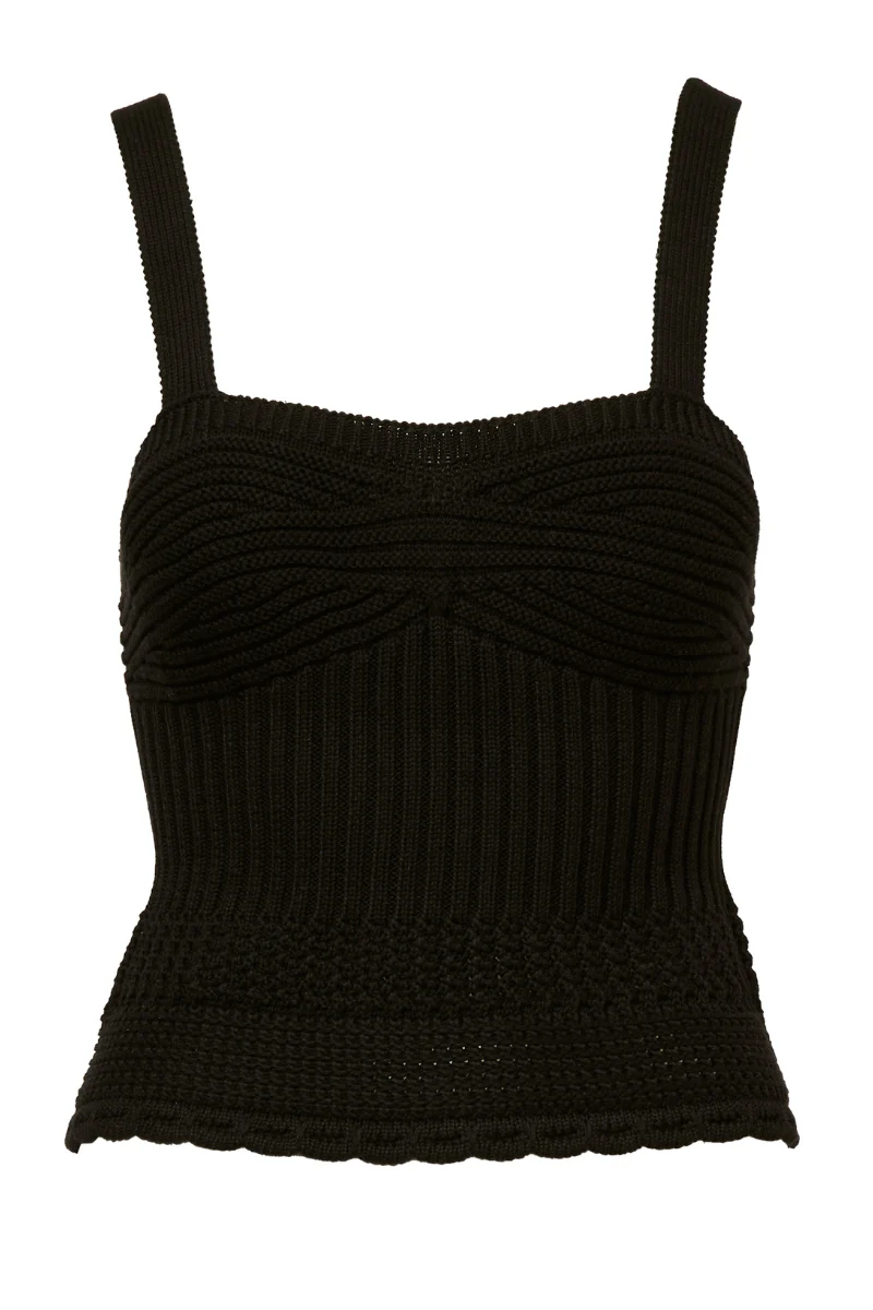 Scallop Edge Tank - Image 3