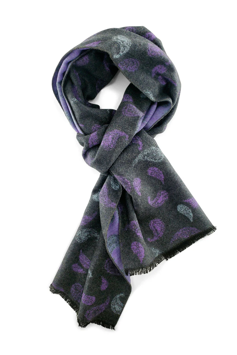 Scattered Paisley Scarf