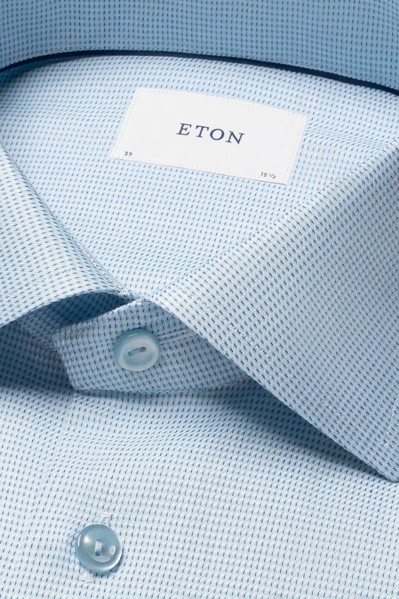 Semi Solid Dobby Shirt - Image 2