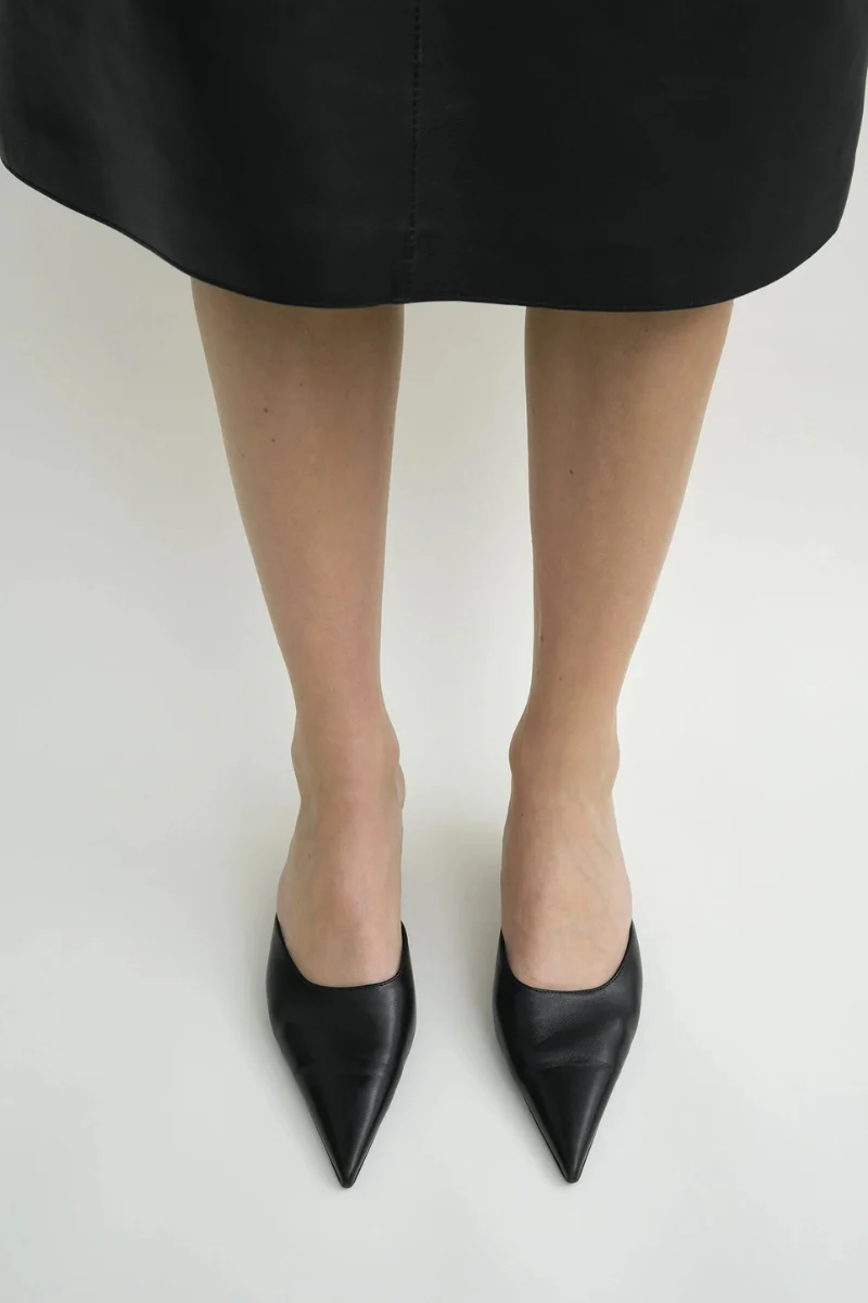 Sharp Nappa Mules - Image 2