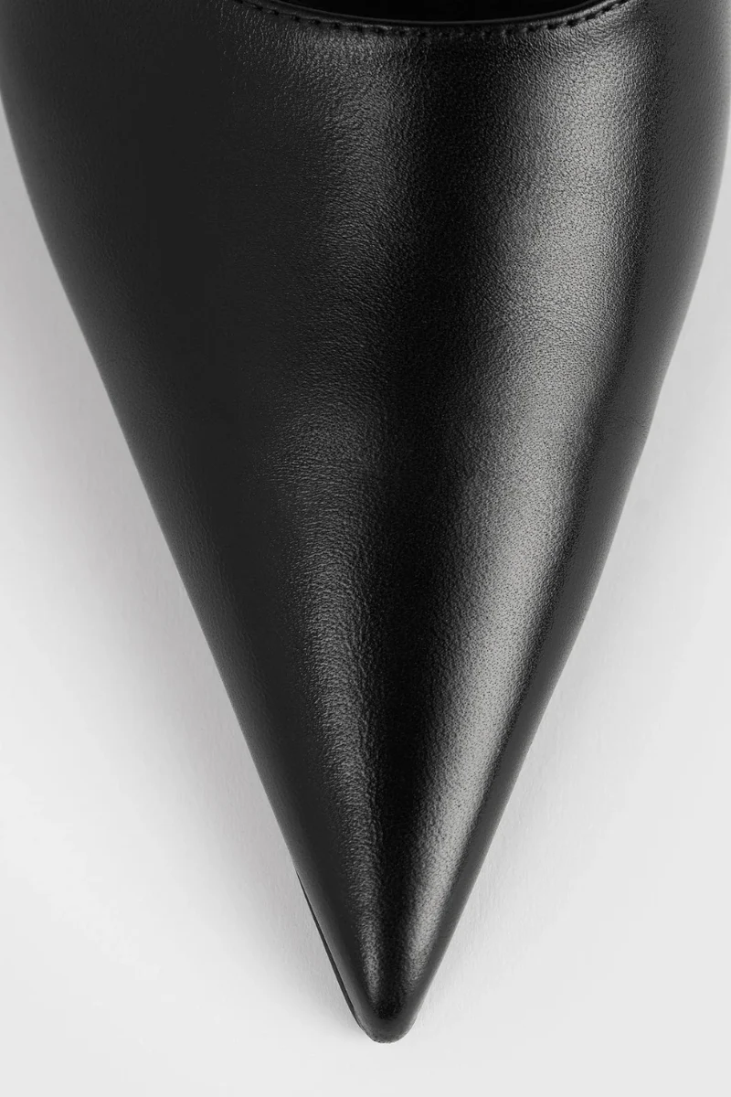 Sharp Nappa Mules - Image 5