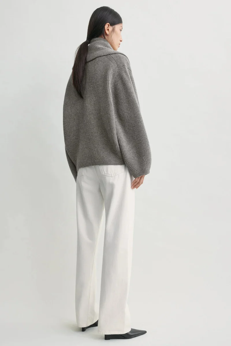 Shawl Lapel Cardigan - Image 4