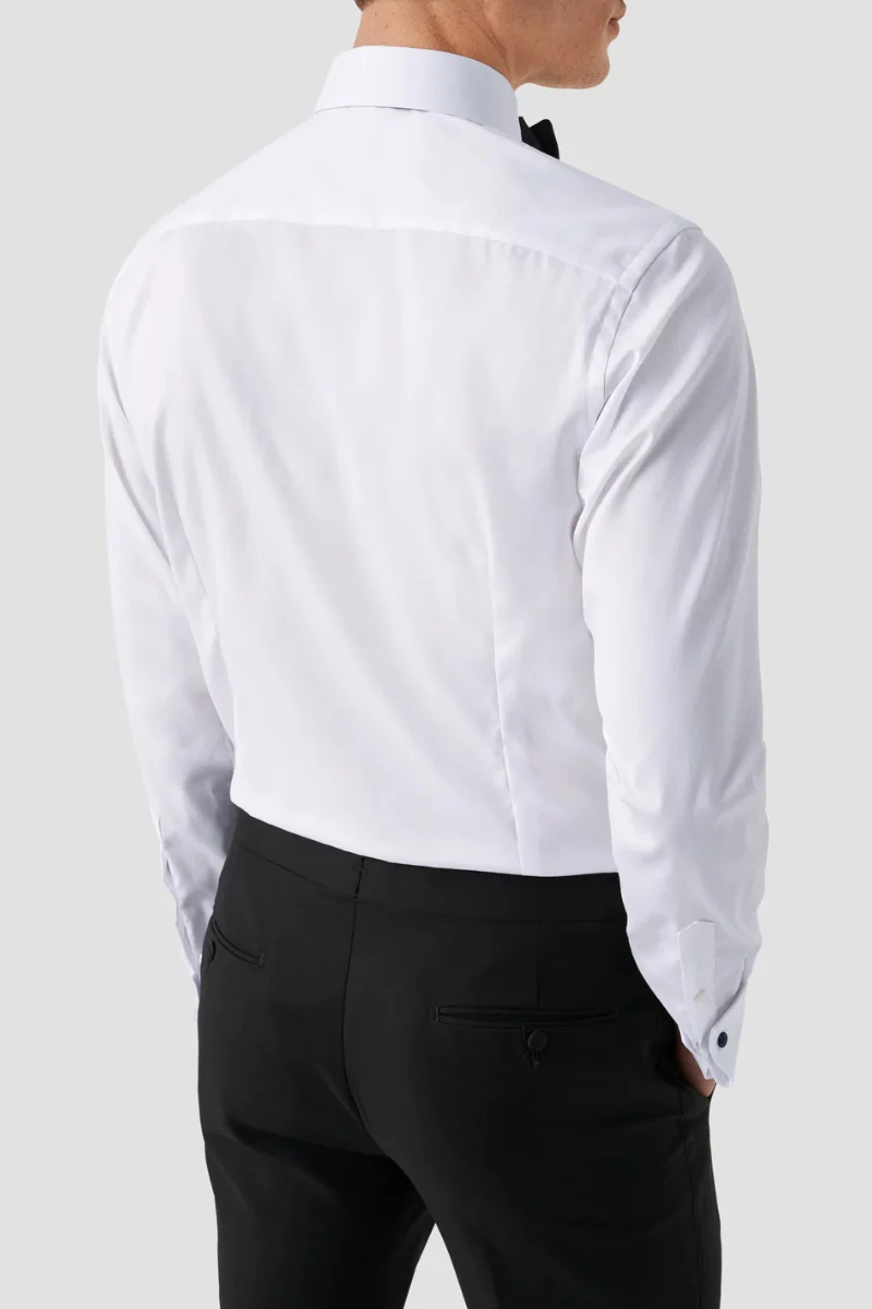 Signature Twill Tuxedo Shirt, Slim - Image 4
