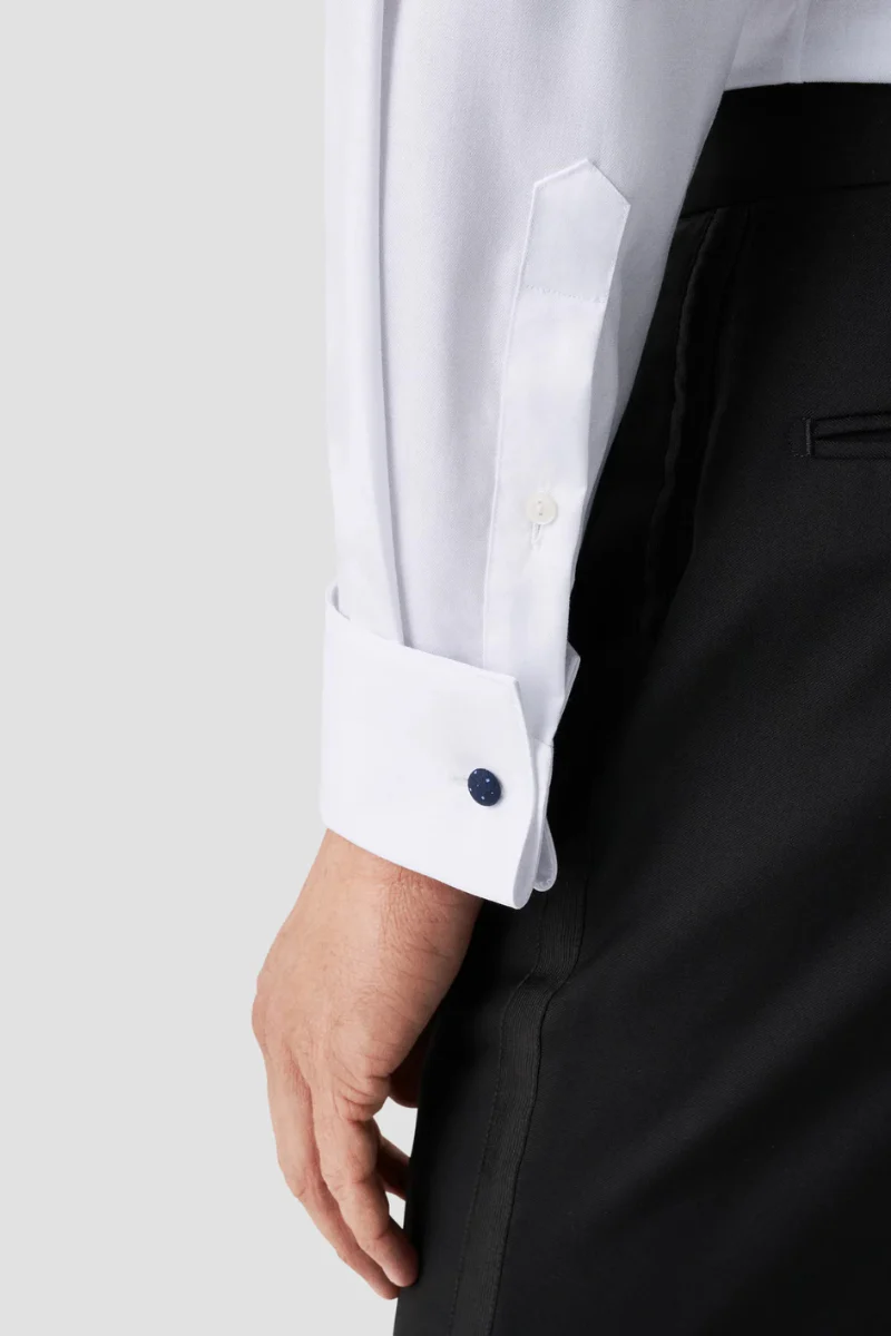 Signature Twill Tuxedo Shirt, Slim - Image 5