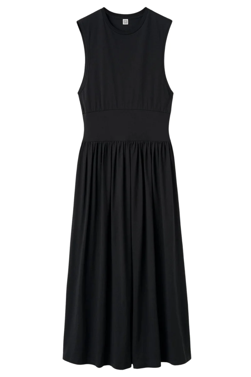 Sleeveless Cotton Tee Dress