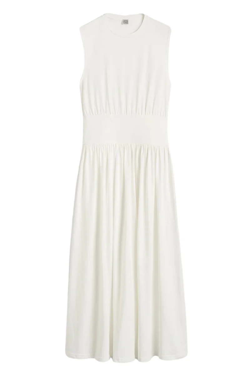 Sleeveless Cotton Tee Dress
