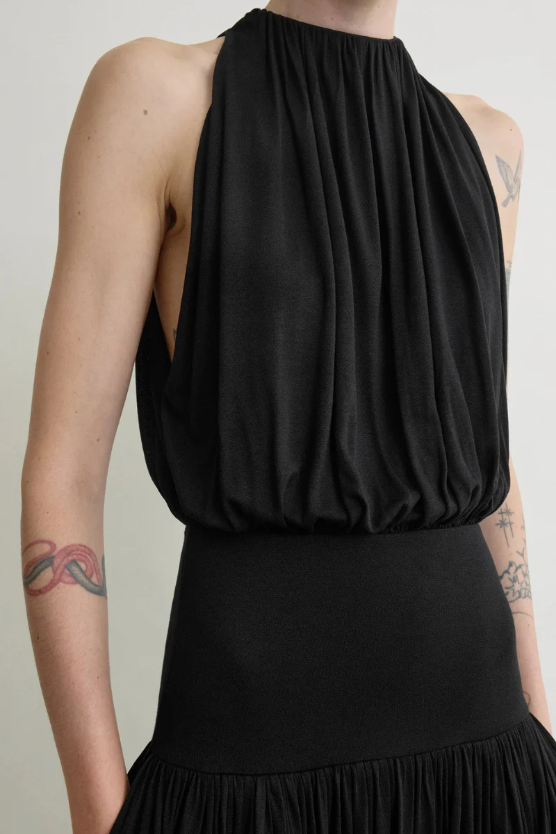 Soft Gathered Dress - Image 2