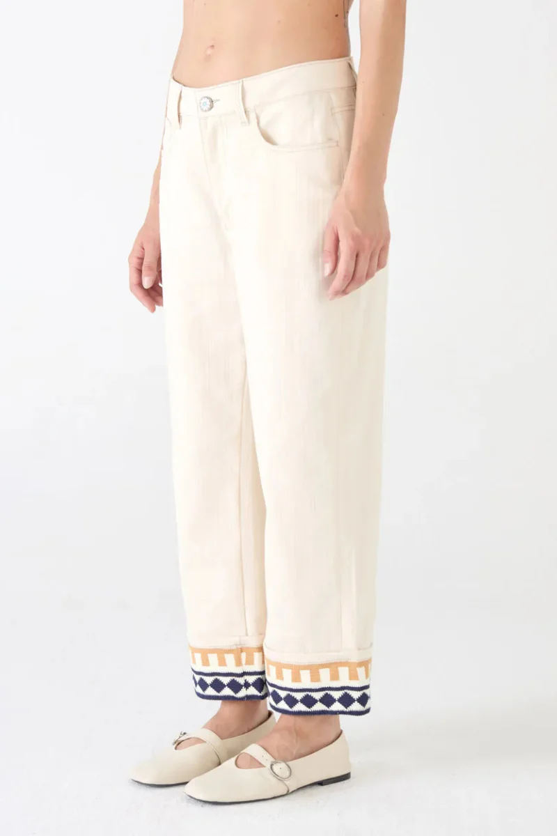 Sophie Cropped Malfile Jeans - Image 2