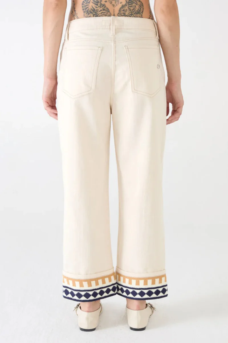 Sophie Cropped Malfile Jeans - Image 3