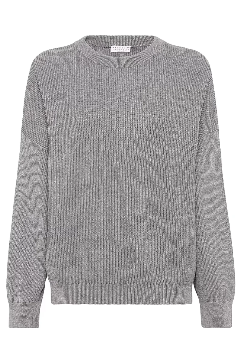 Sparkling Vanisé English Rib Sweater