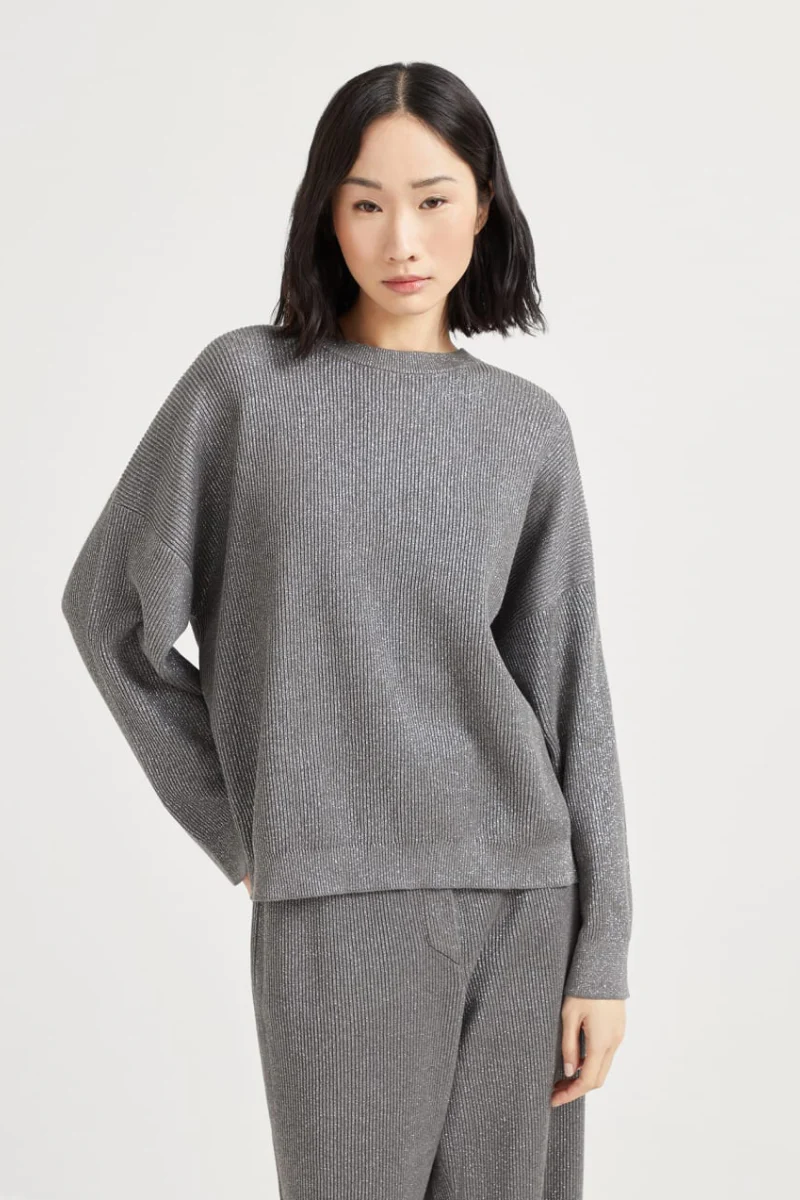 Sparkling Vanisé English Rib Sweater - Image 2