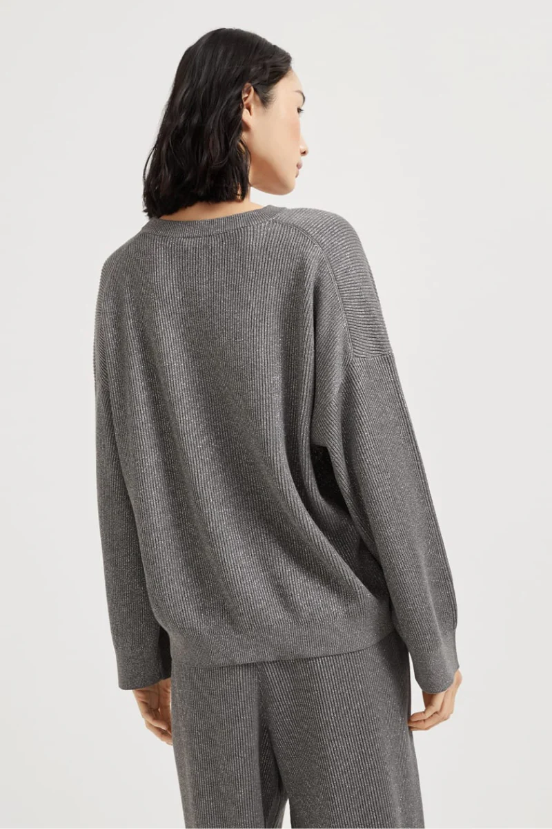 Sparkling Vanisé English Rib Sweater - Image 4
