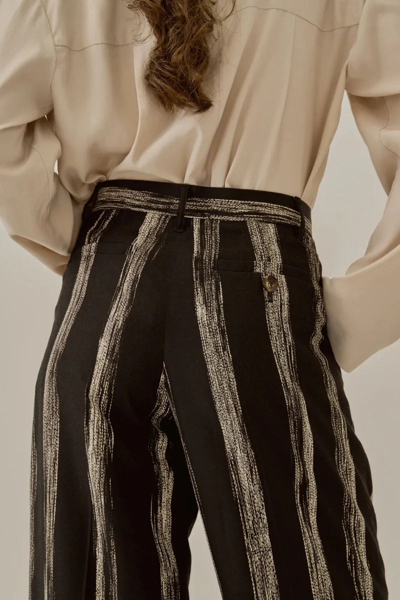 Stitch Stripe Pants - Image 4