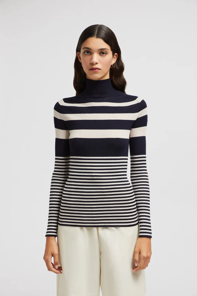 Striped Turtleneck - Image 2