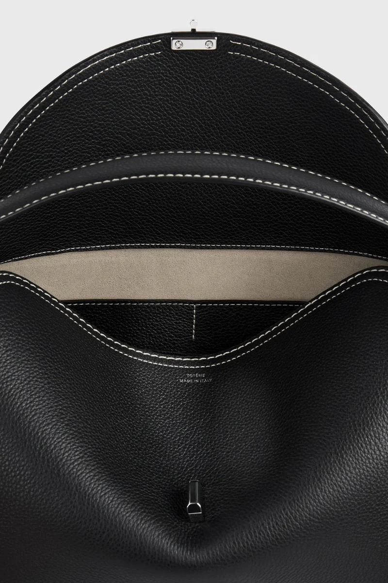 T-Lock Grained-Leather Bag - Image 11