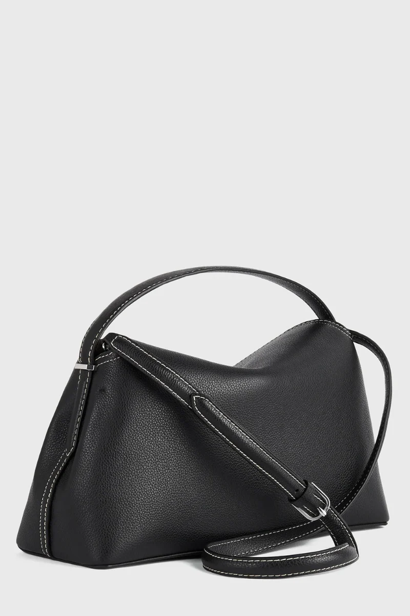 T-Lock Grained-Leather Bag - Image 12