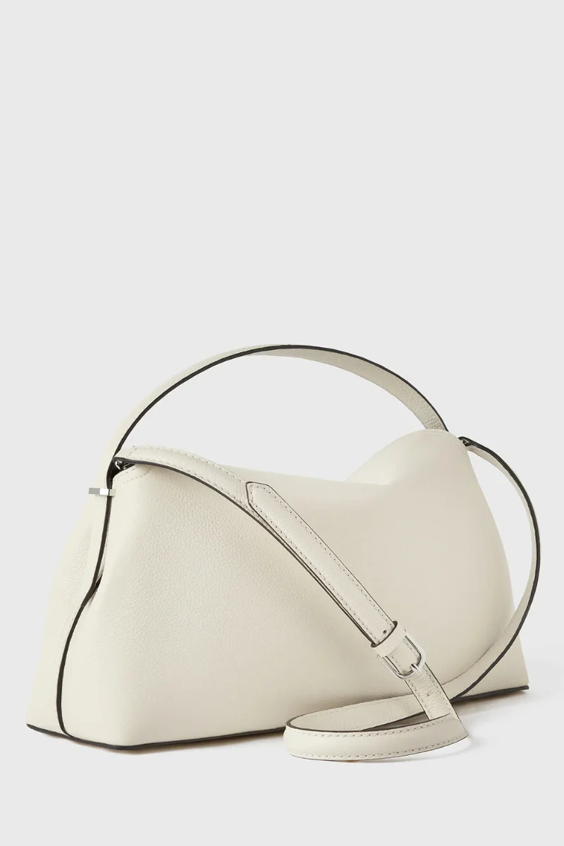 T-Lock Grained-Leather Bag - Image 5