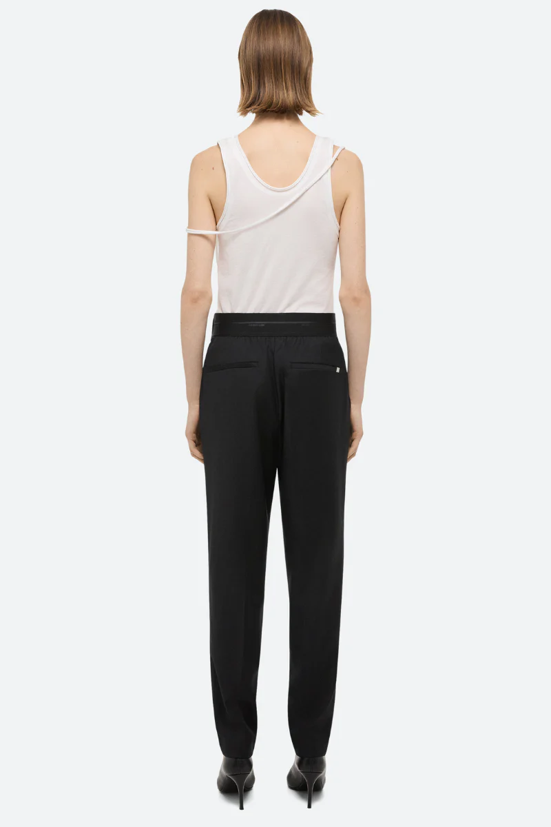 Tapered Wool Trousers - Image 3