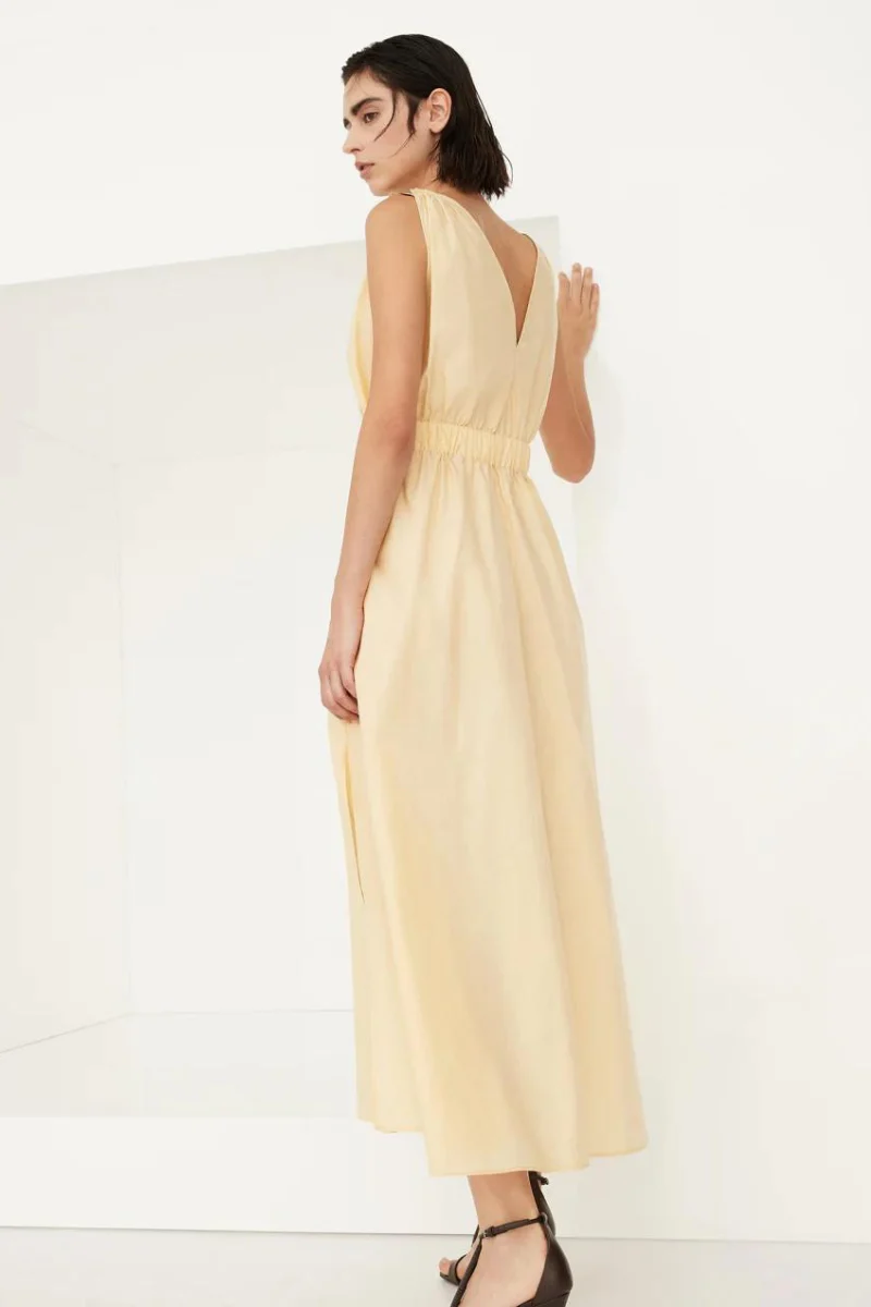 Techno Cotton Poplin Dress - Image 4