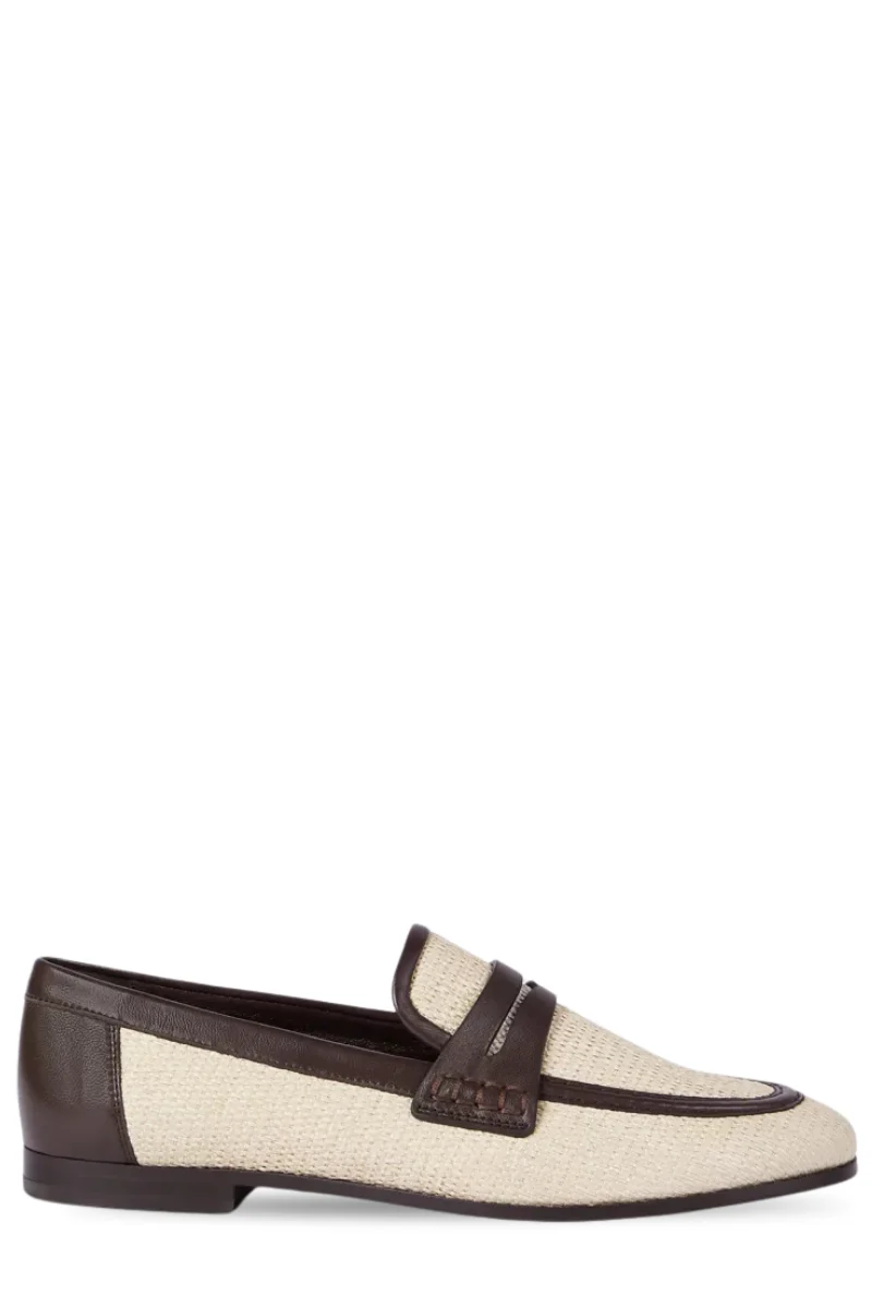 Techno Raffia Loafers