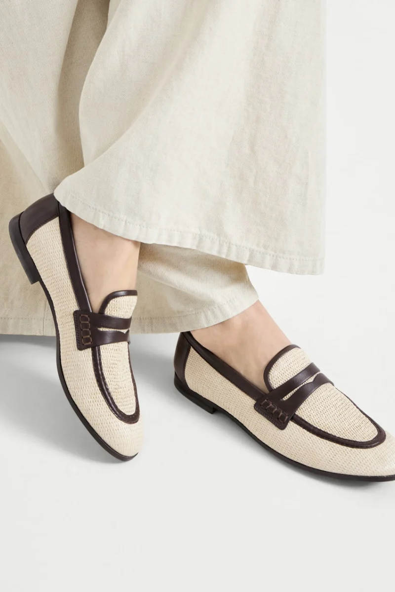 Techno Raffia Loafers - Image 2