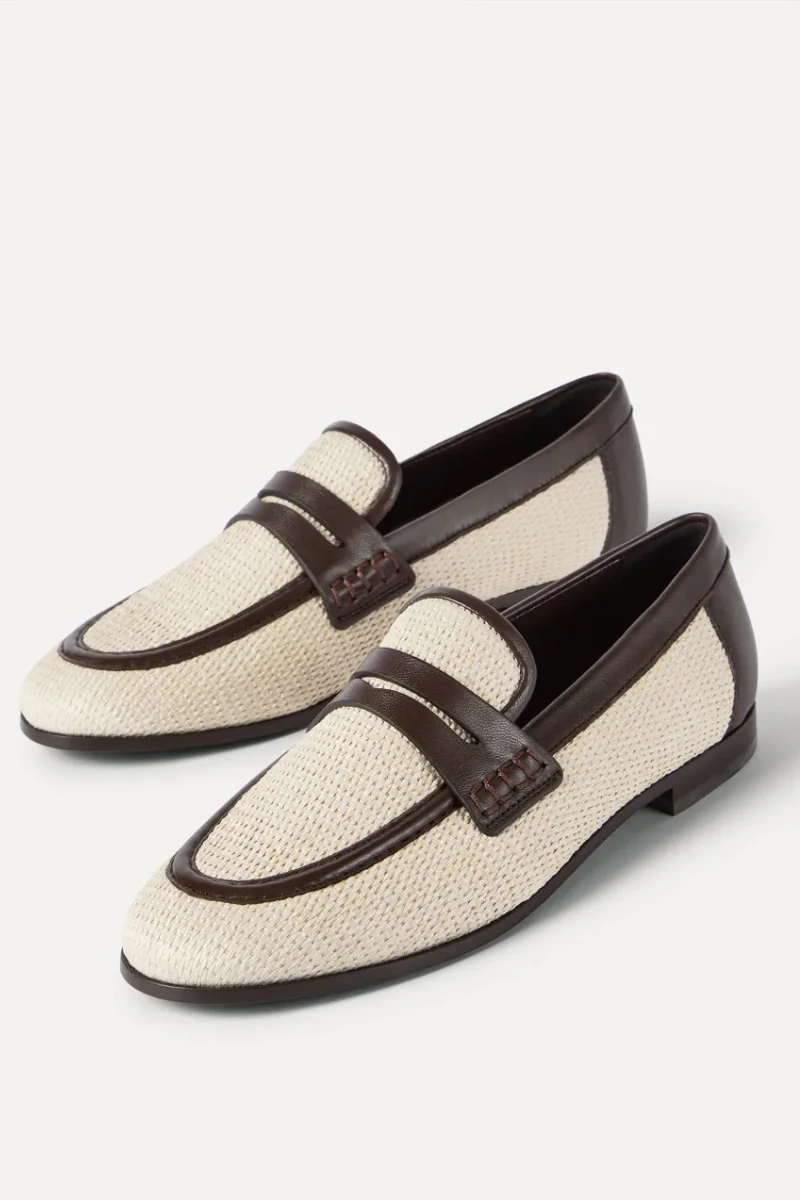 Techno Raffia Loafers - Image 3