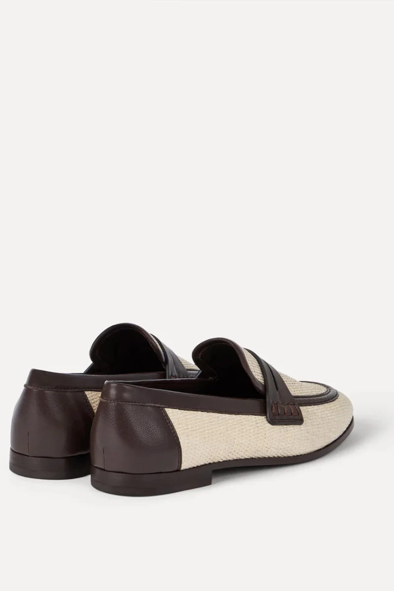 Techno Raffia Loafers - Image 4