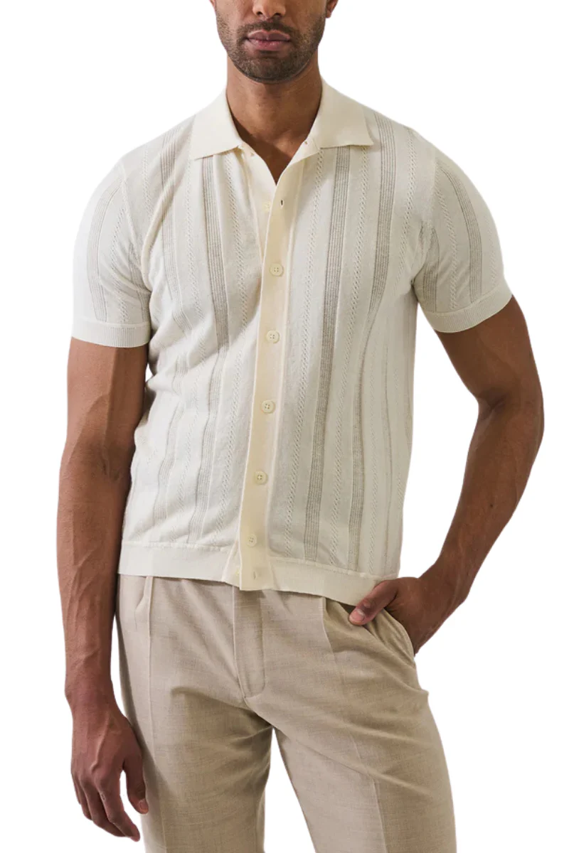 Textured Knit Shirt - Image 3