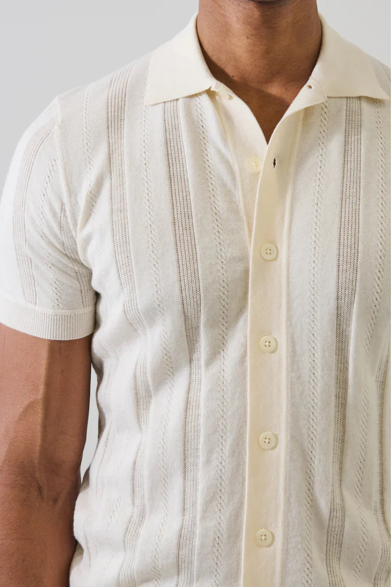 Textured Knit Shirt - Image 4