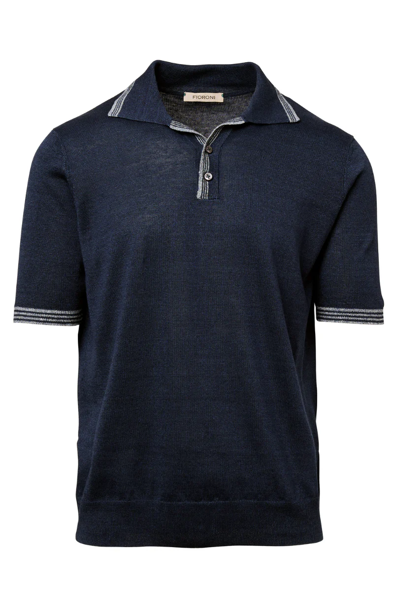 Tipped Short Sleeve Polo