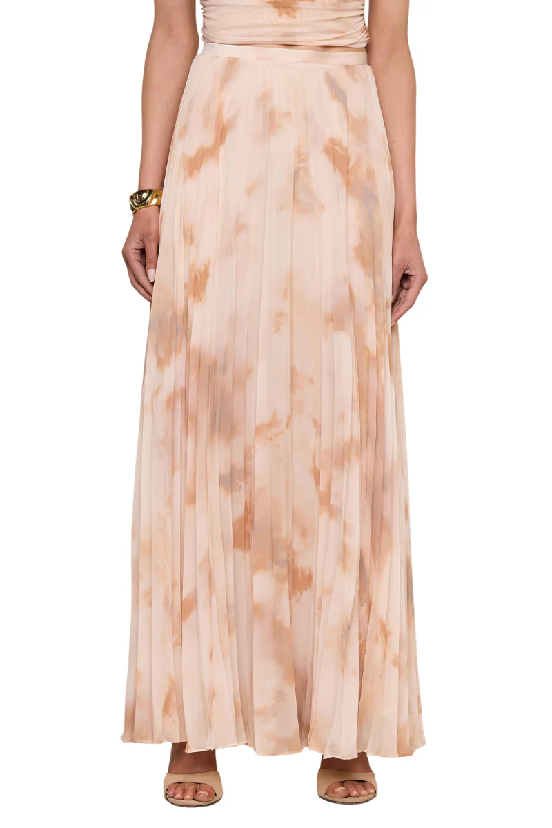 Torin Pleated Maxi Skirt