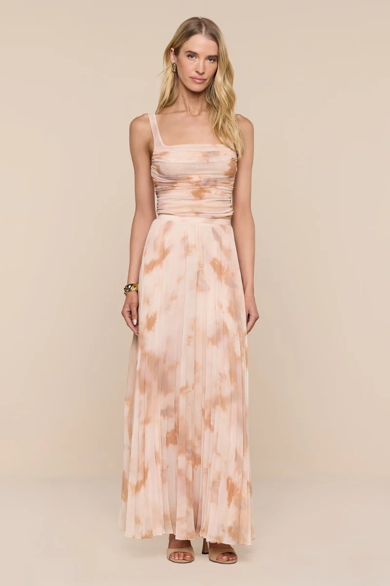 Torin Pleated Maxi Skirt - Image 2