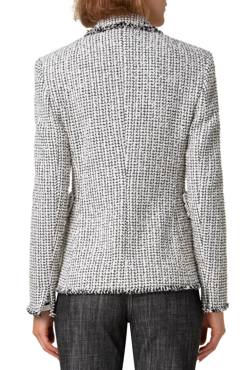 Tweed Double-Breasted Blazer - Image 3