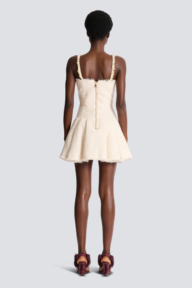 Tweed Shell Dress - Image 3