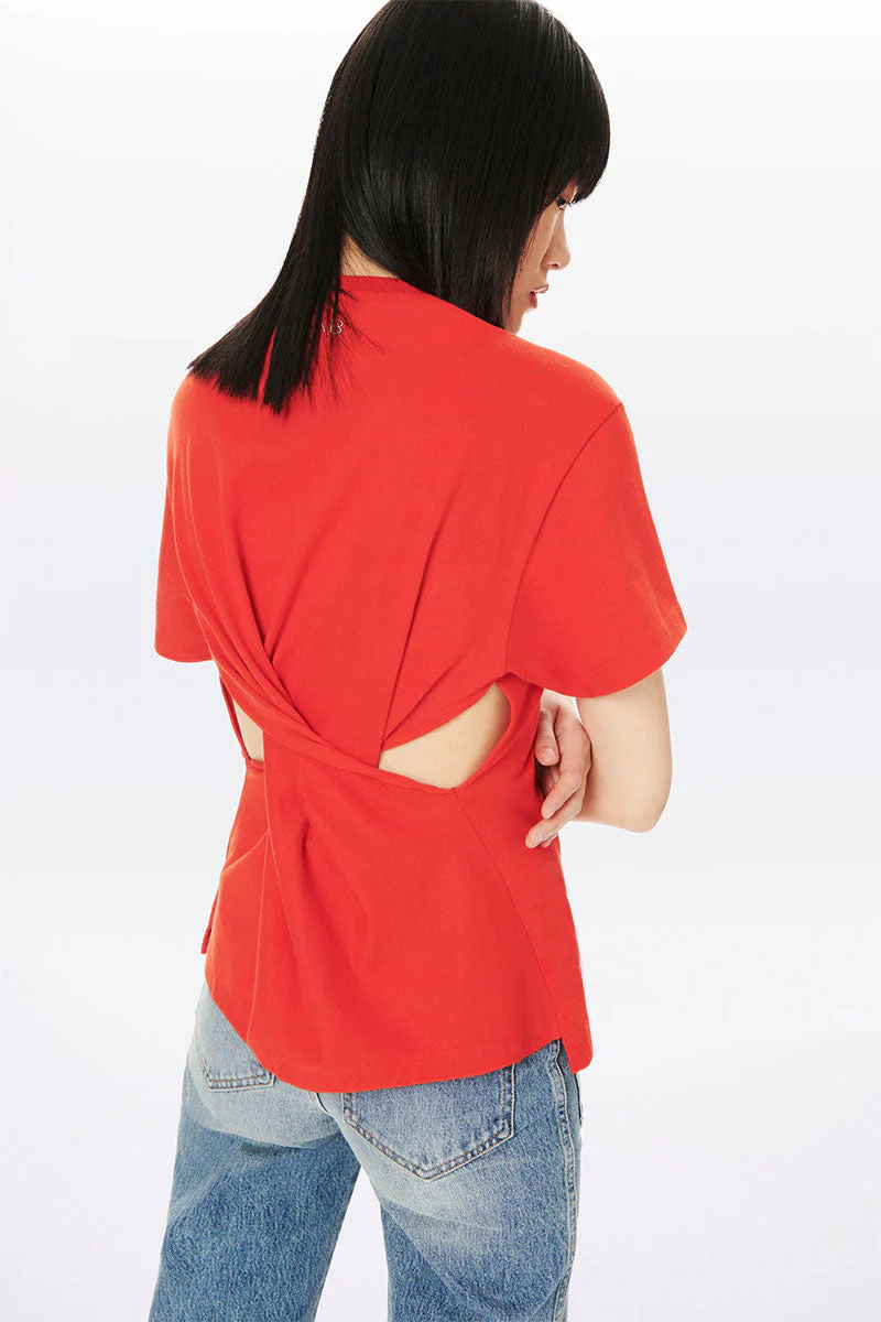 Twist-Back T-Shirt - Image 2