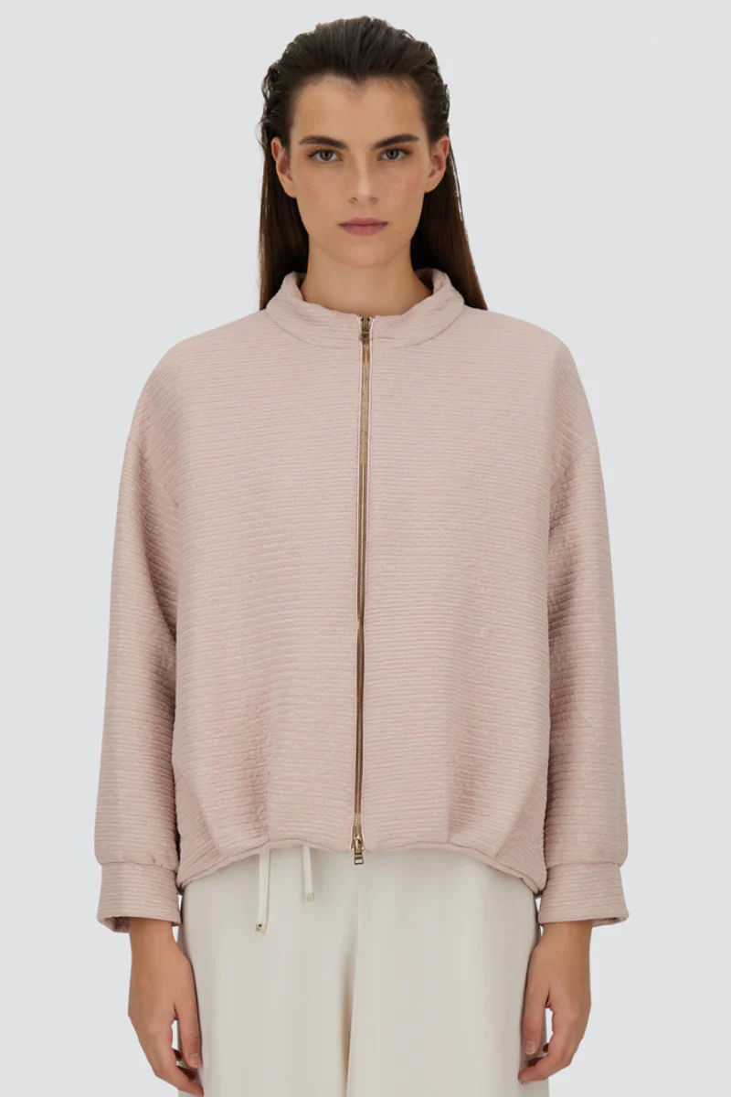 Veiled Sequin Bomber Jacket - Image 2